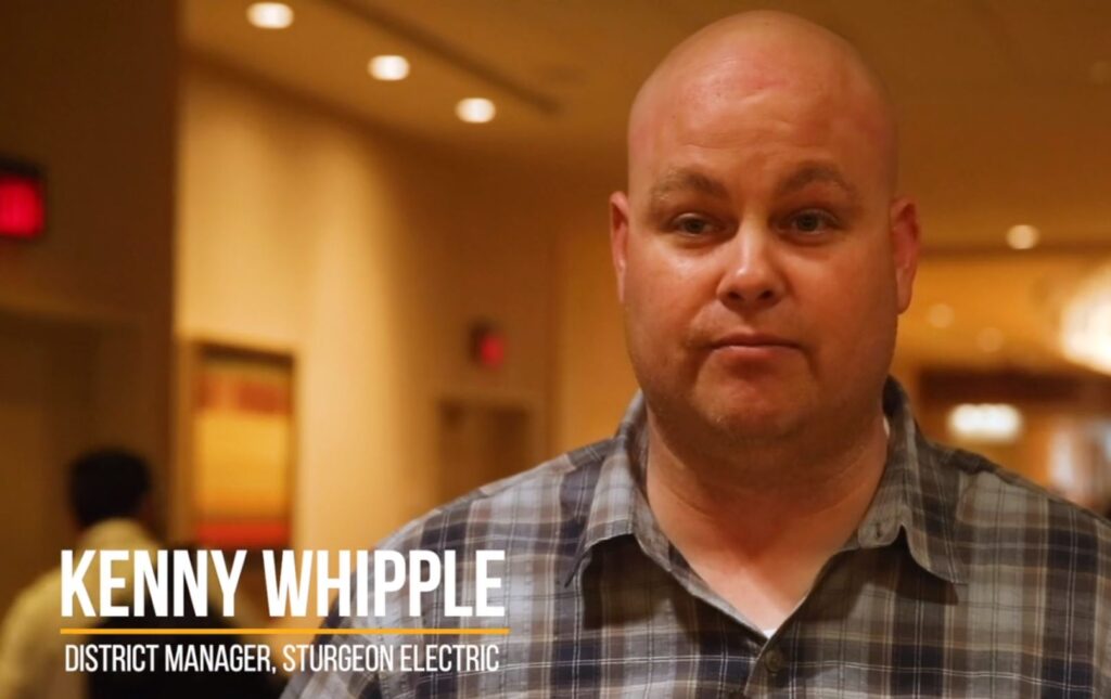 Kenny Whipple of Sturgeon Electric